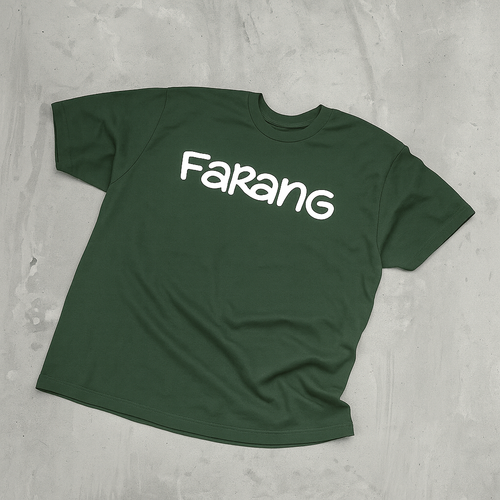 FARANG_CORE_FOREST_GREEN_WHITE_T_SHIRT